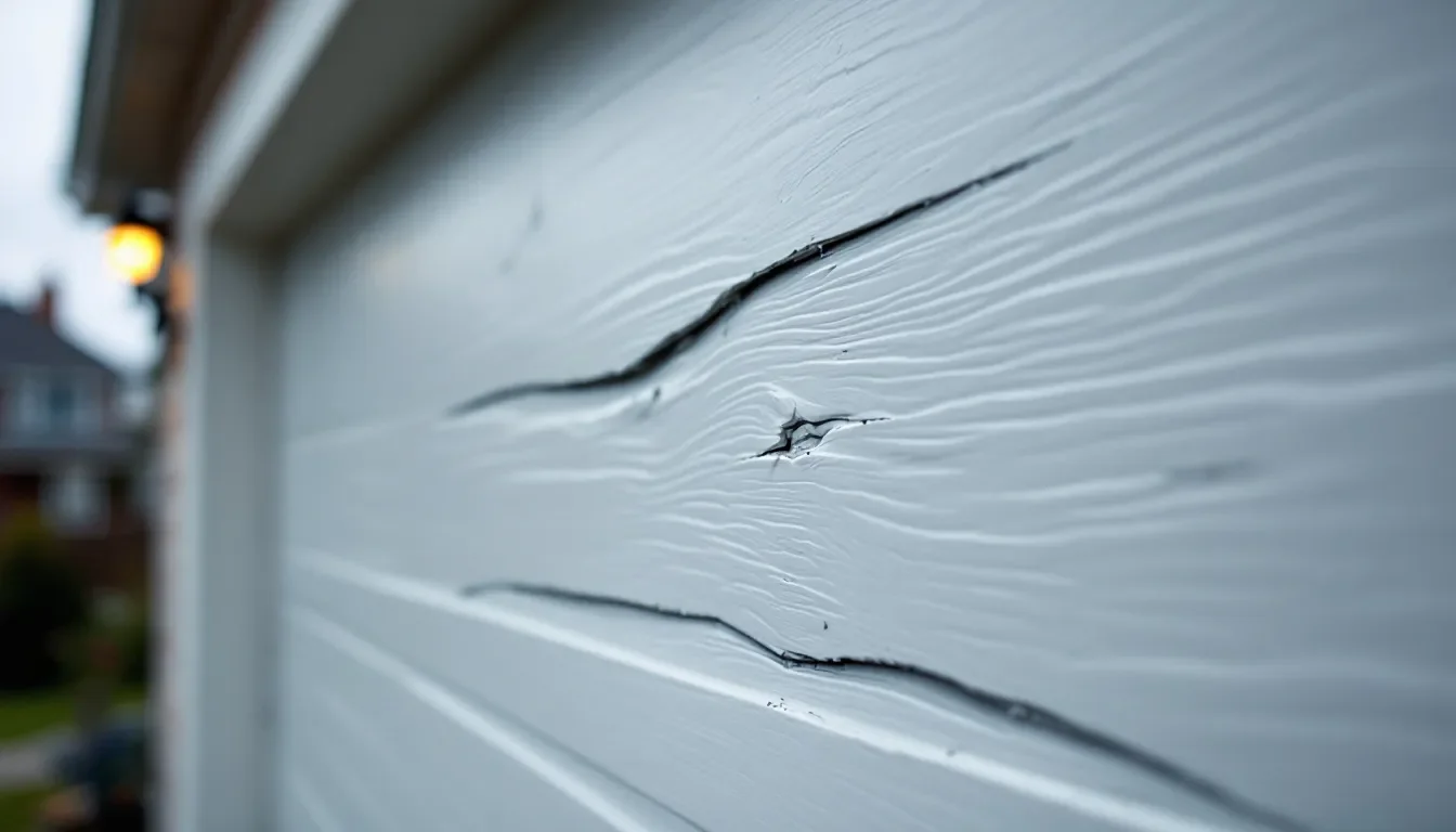 Garage Door Extension Spring Replacement in Plano