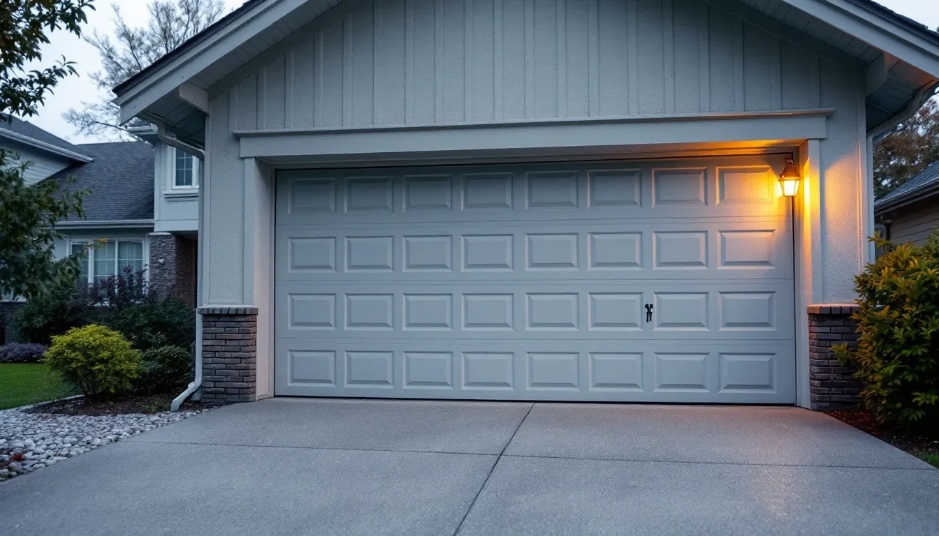 Steel Garage Door Installation in Plano