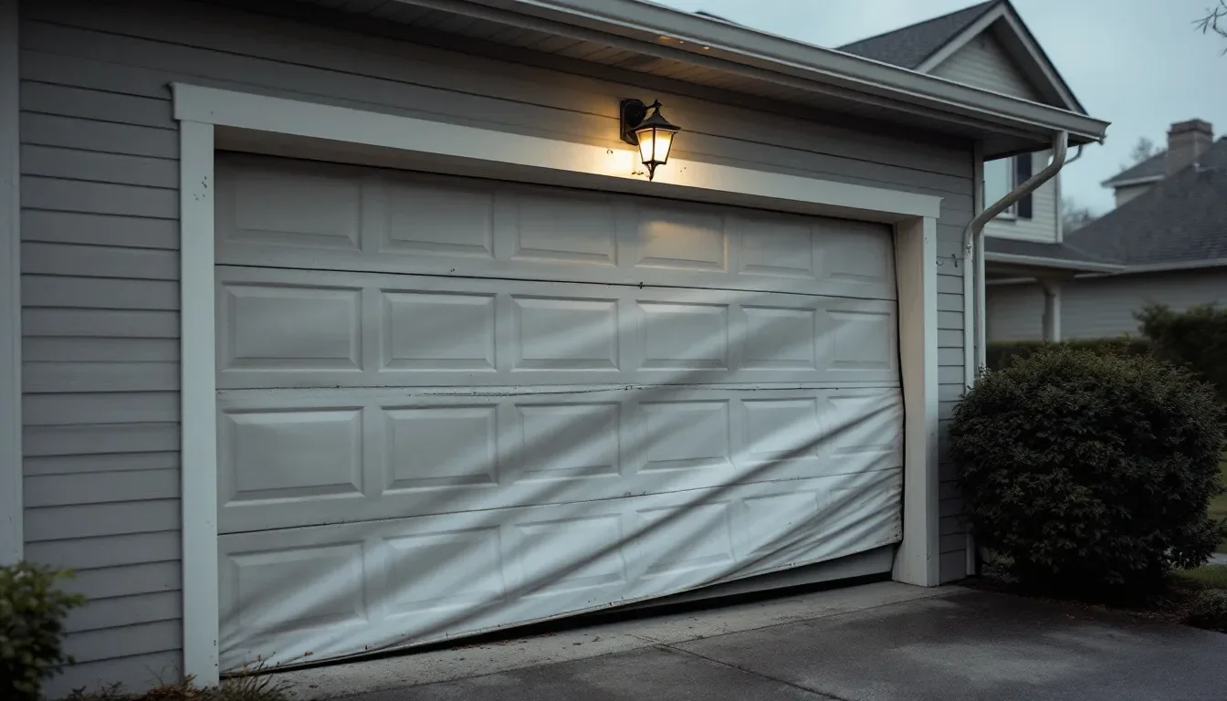 Snapped Garage Door Cable Repair in Plano