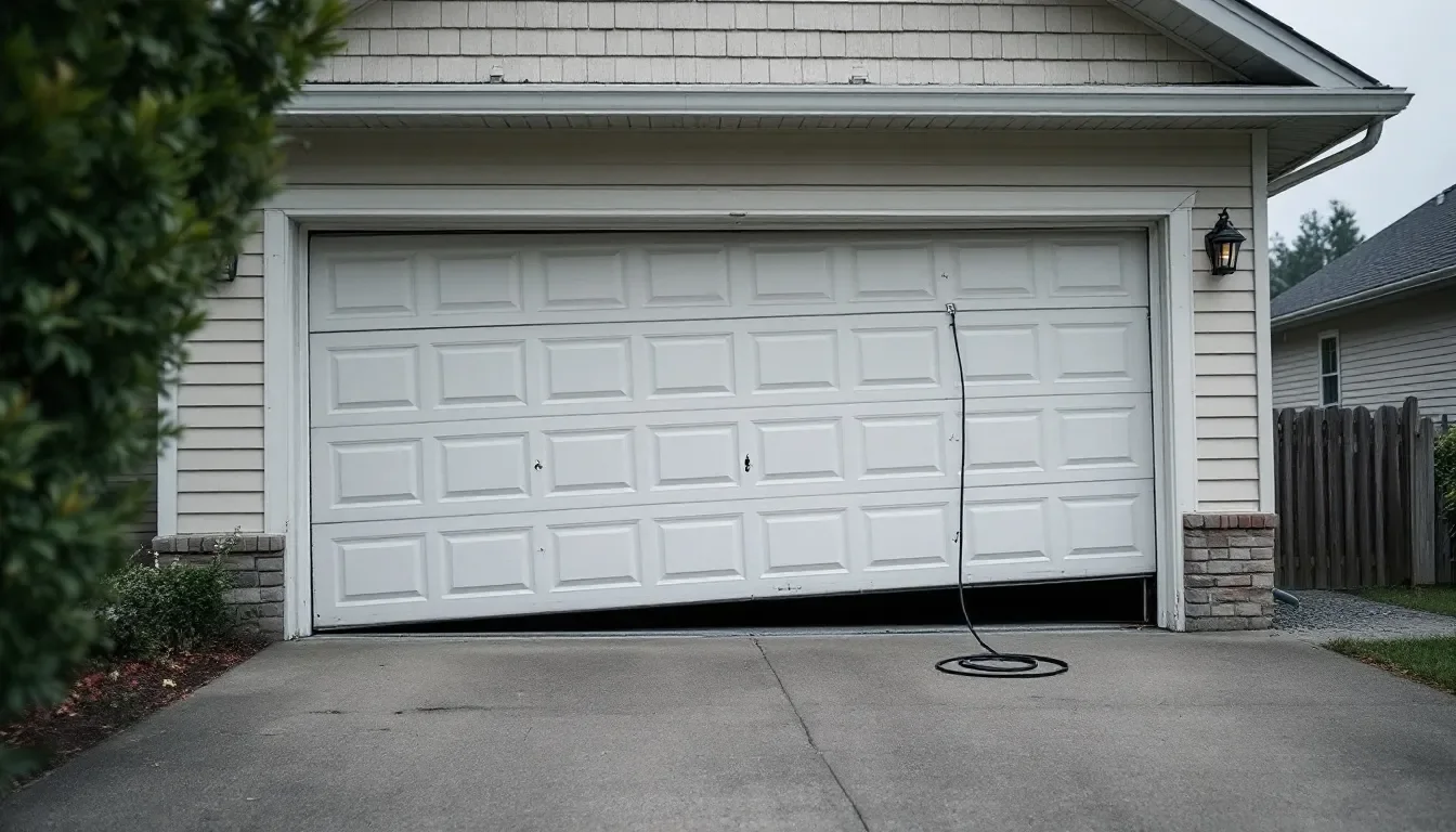 Garage Door Gap Repair in Plano